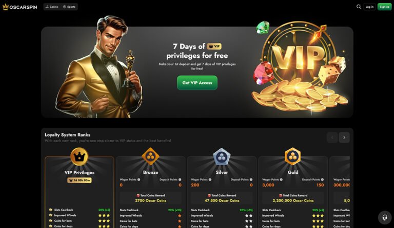 Unlock Exclusive Promotions and Bonuses at Oscarspin Casino Today